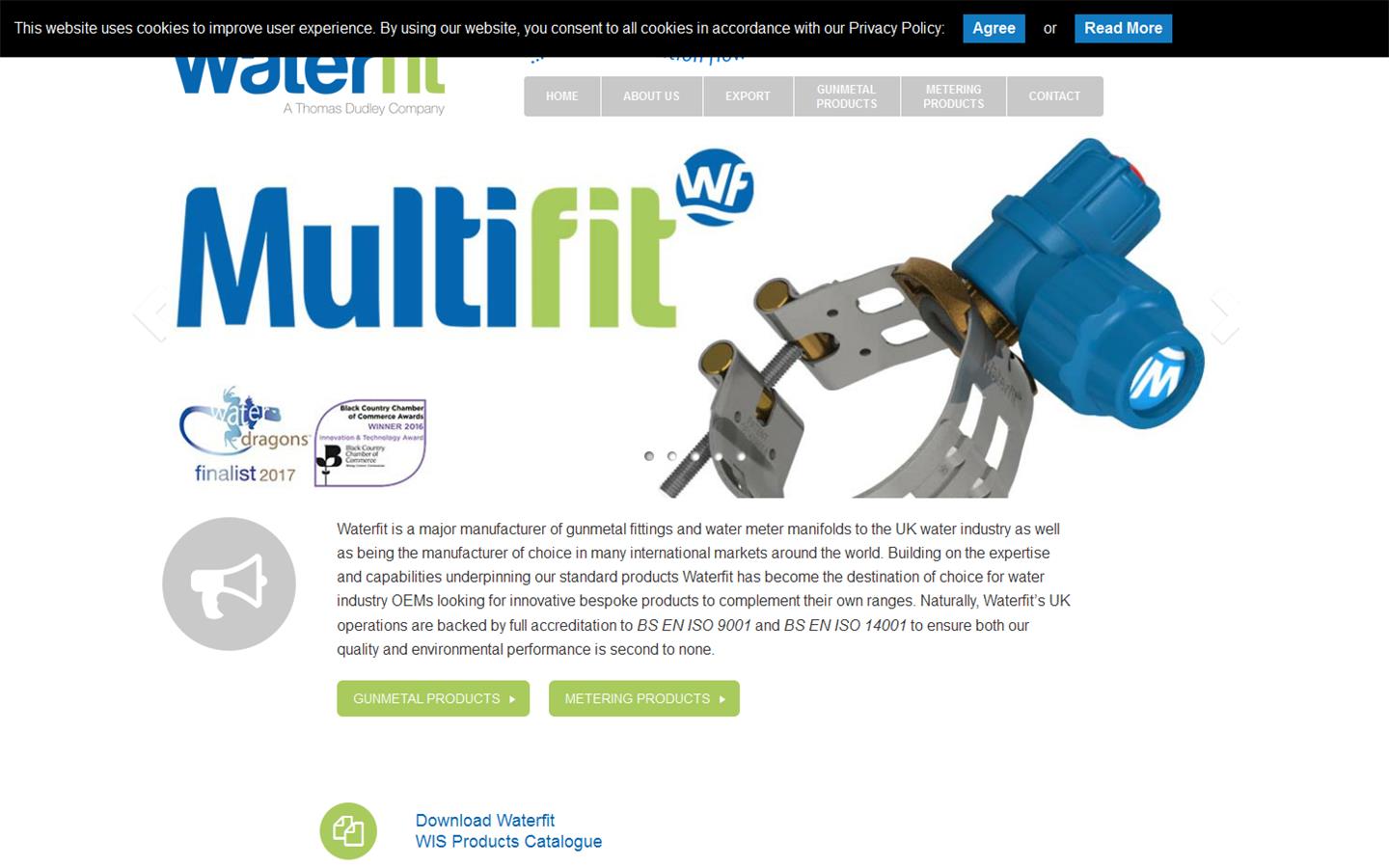 Waterfit Website