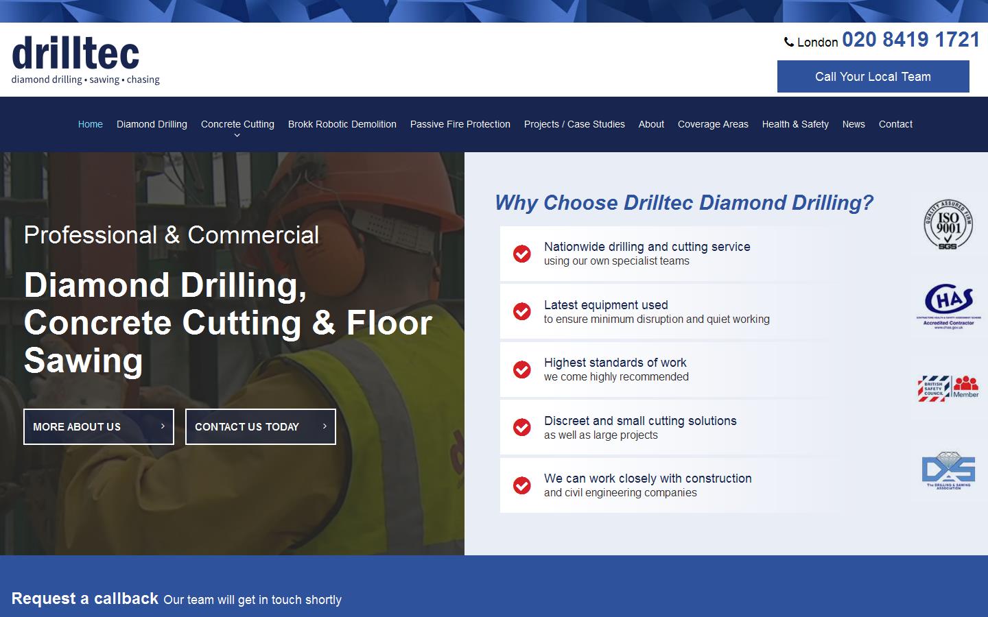 Drilltec Website