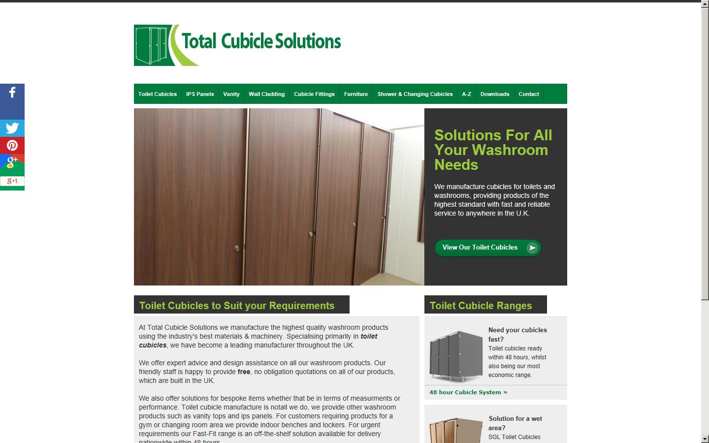 Total Cubicle Solutions Website