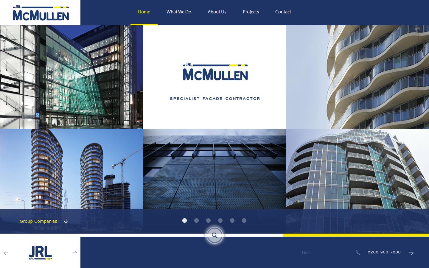 McMullen Facades Ltd Website