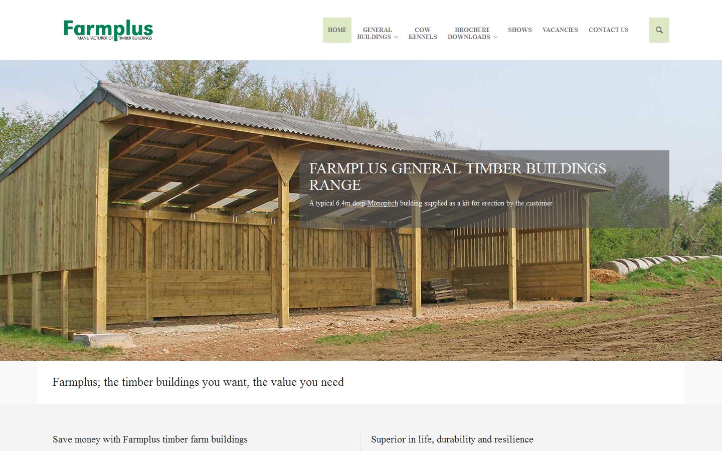 Farmplus Construction Ltd Website