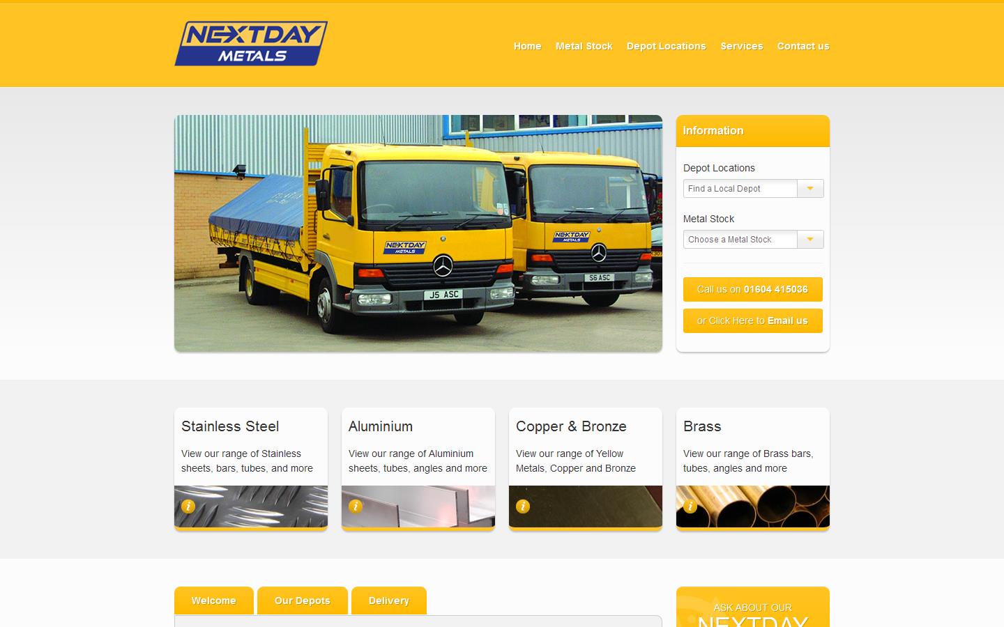 A S C Next Day Metals Ltd Website