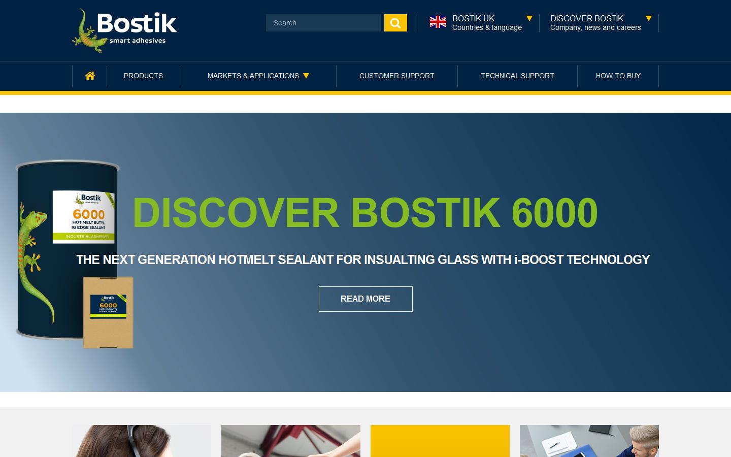 Bostik Website