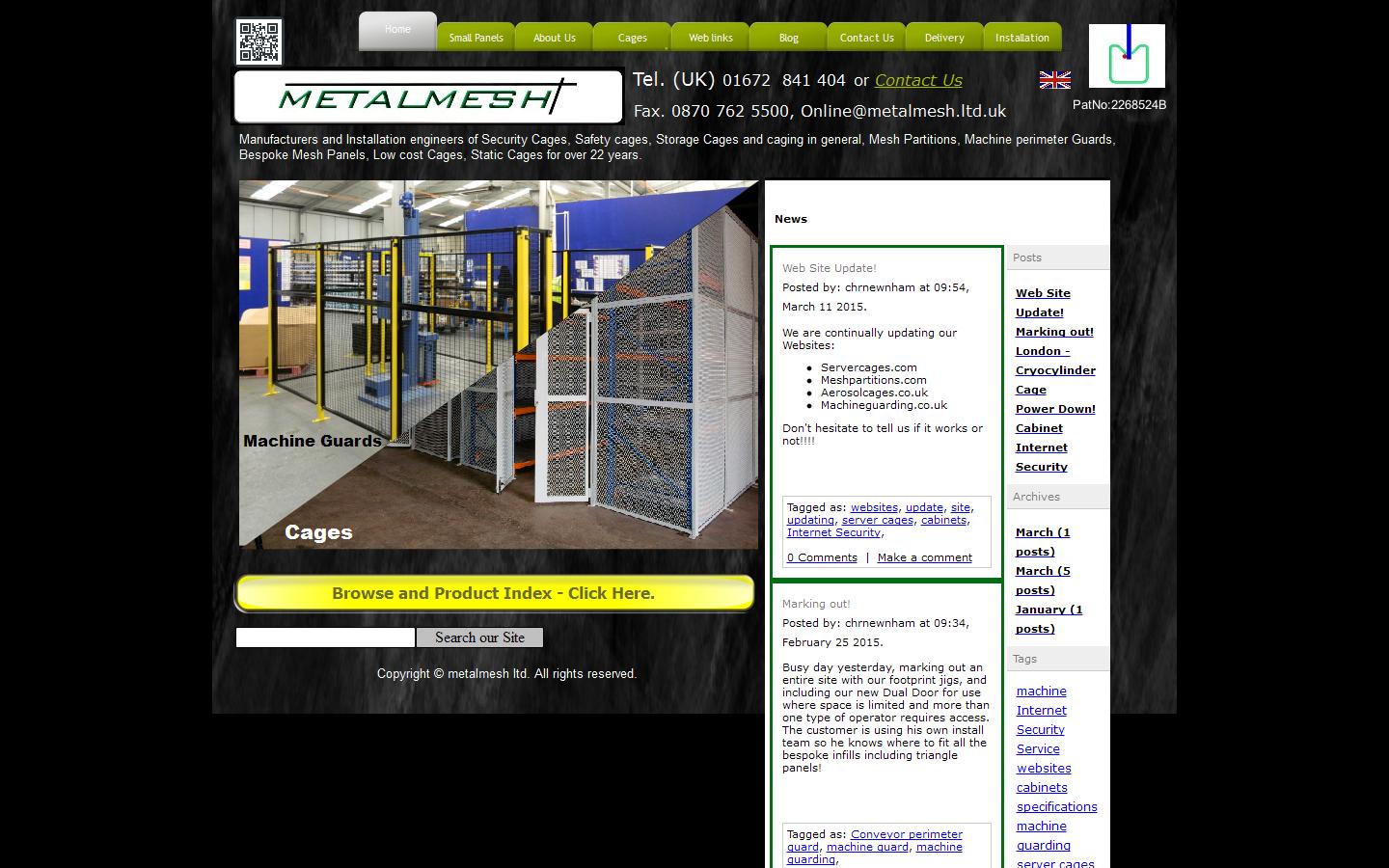 Metalmesh Ltd Website