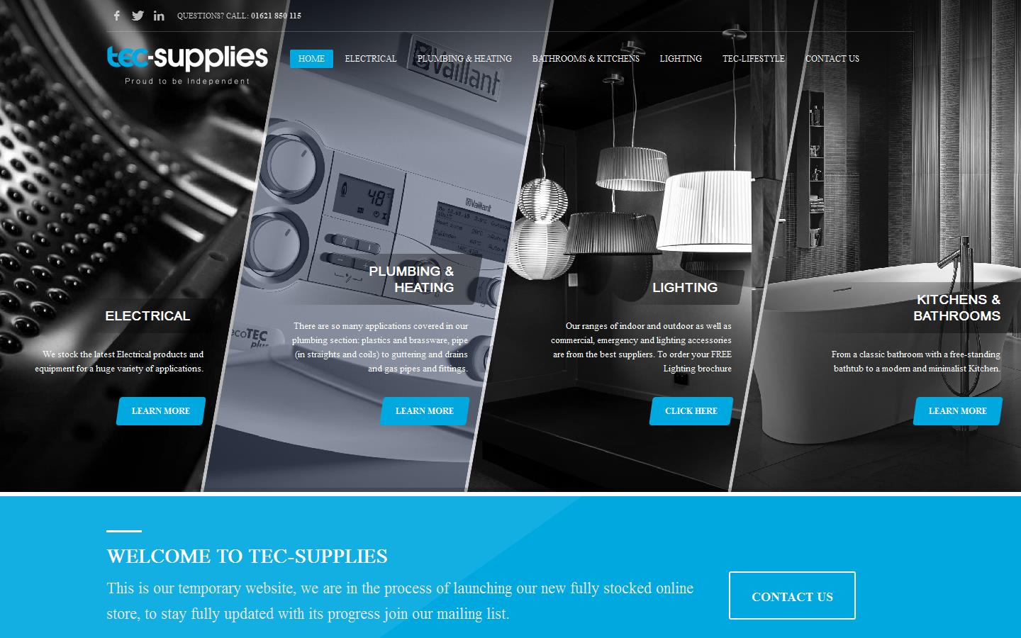 Tec Supplies Website