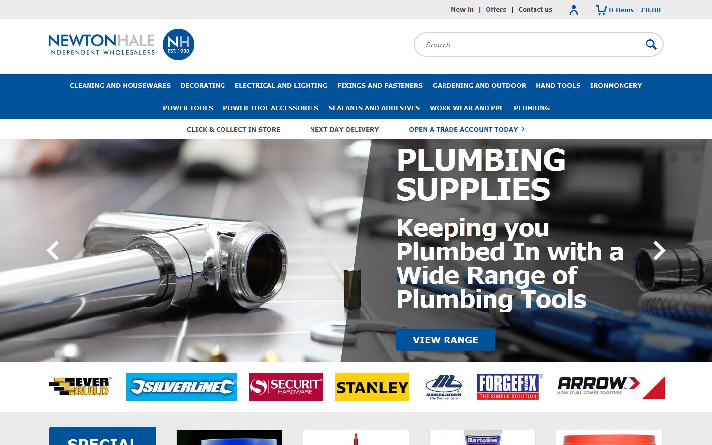 Newton Hale & Sons Limited Website