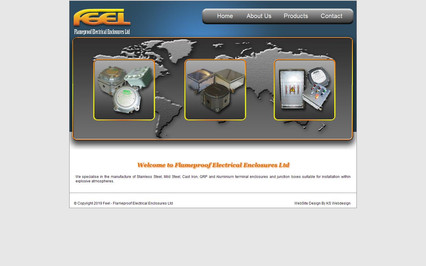 Flameproof Electrical Enclosures Ltd Website