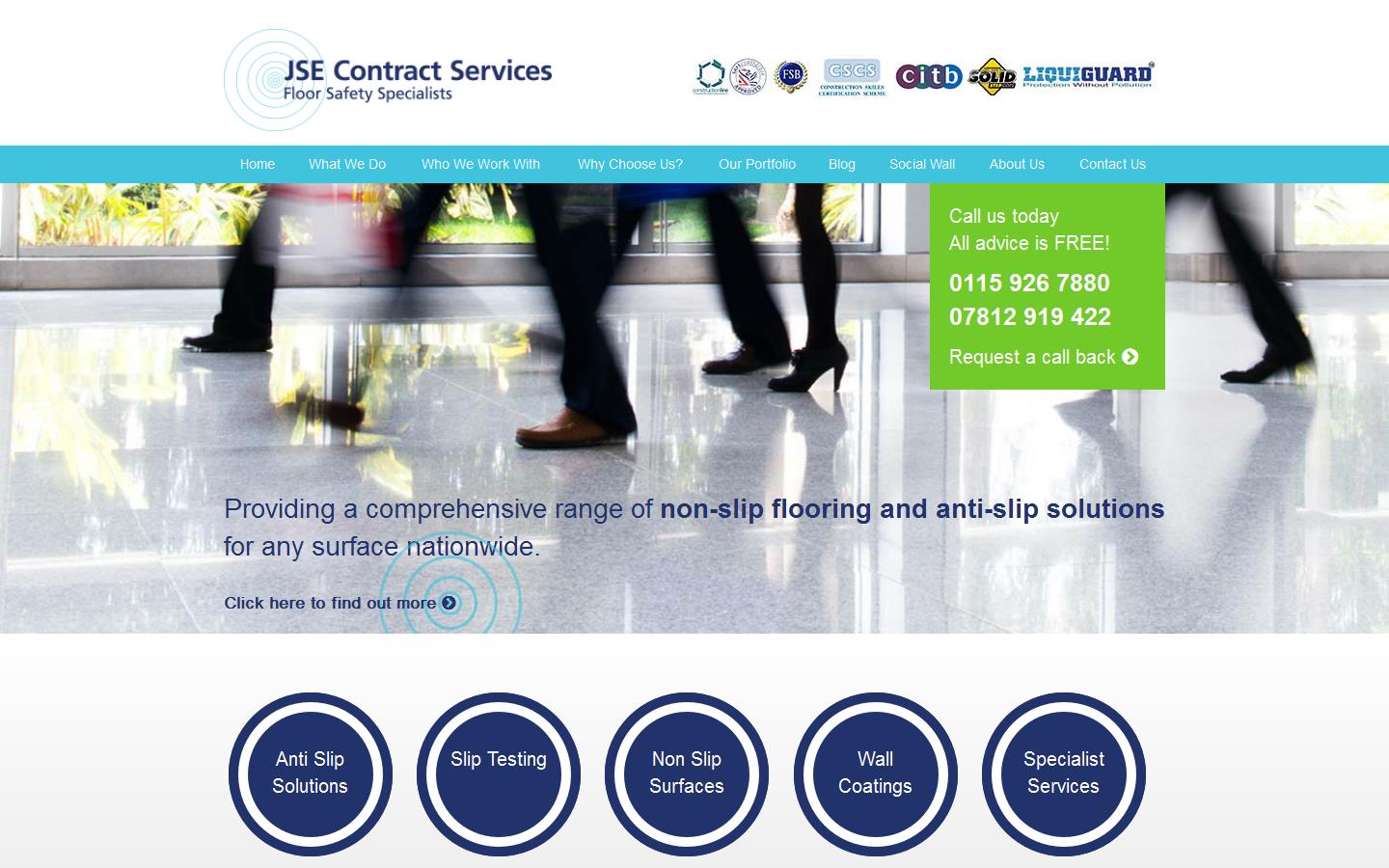 JSE Contract Services Ltd Website