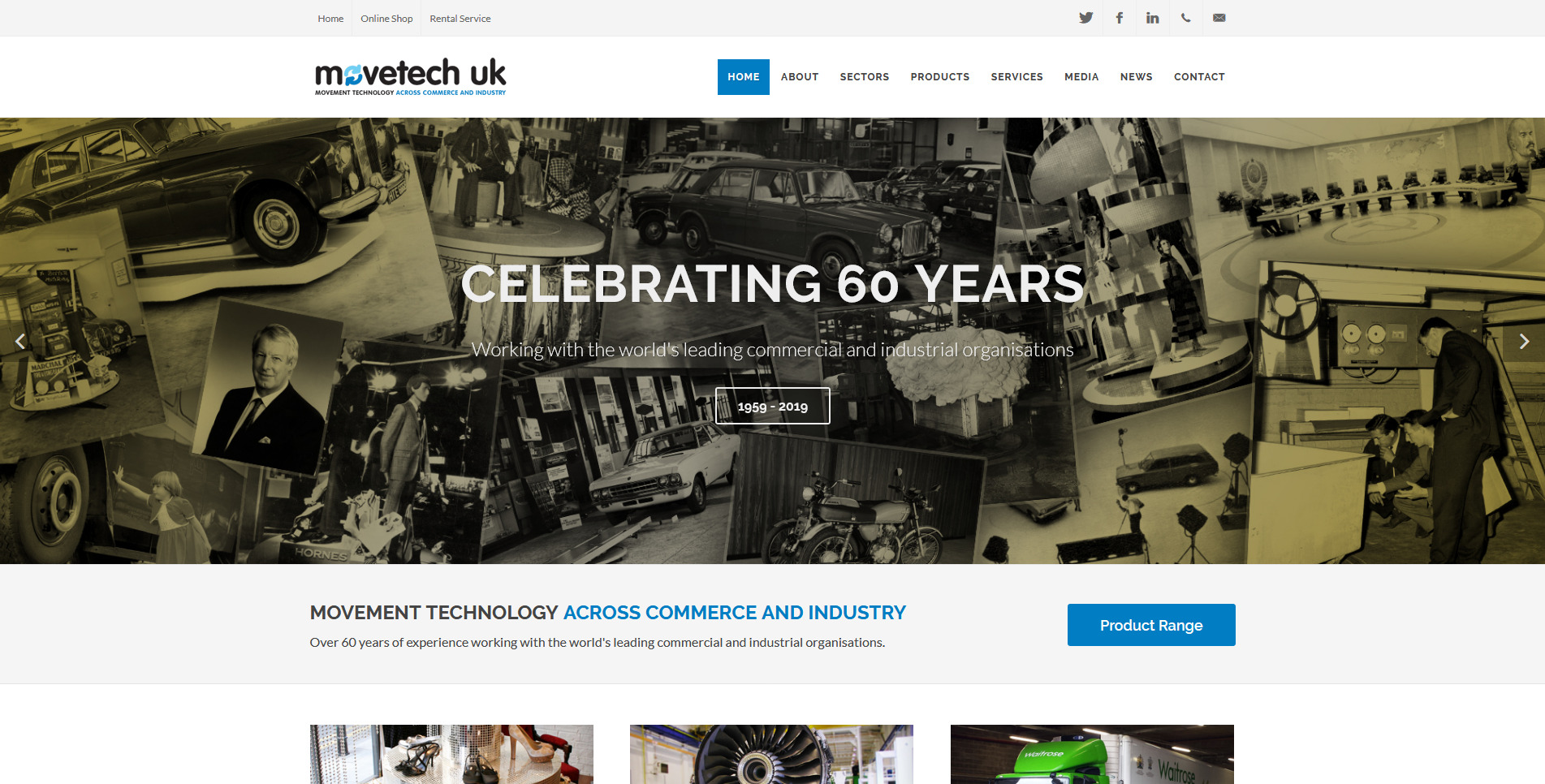 Movetech UK - British Turntable Co Ltd Website