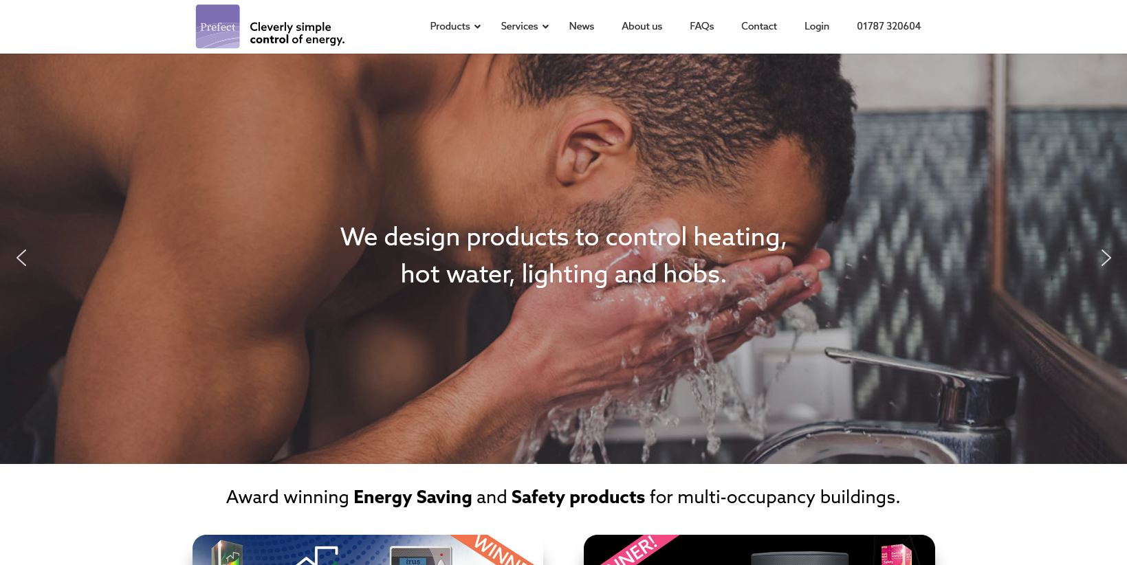 Prefect Controls Ltd Website