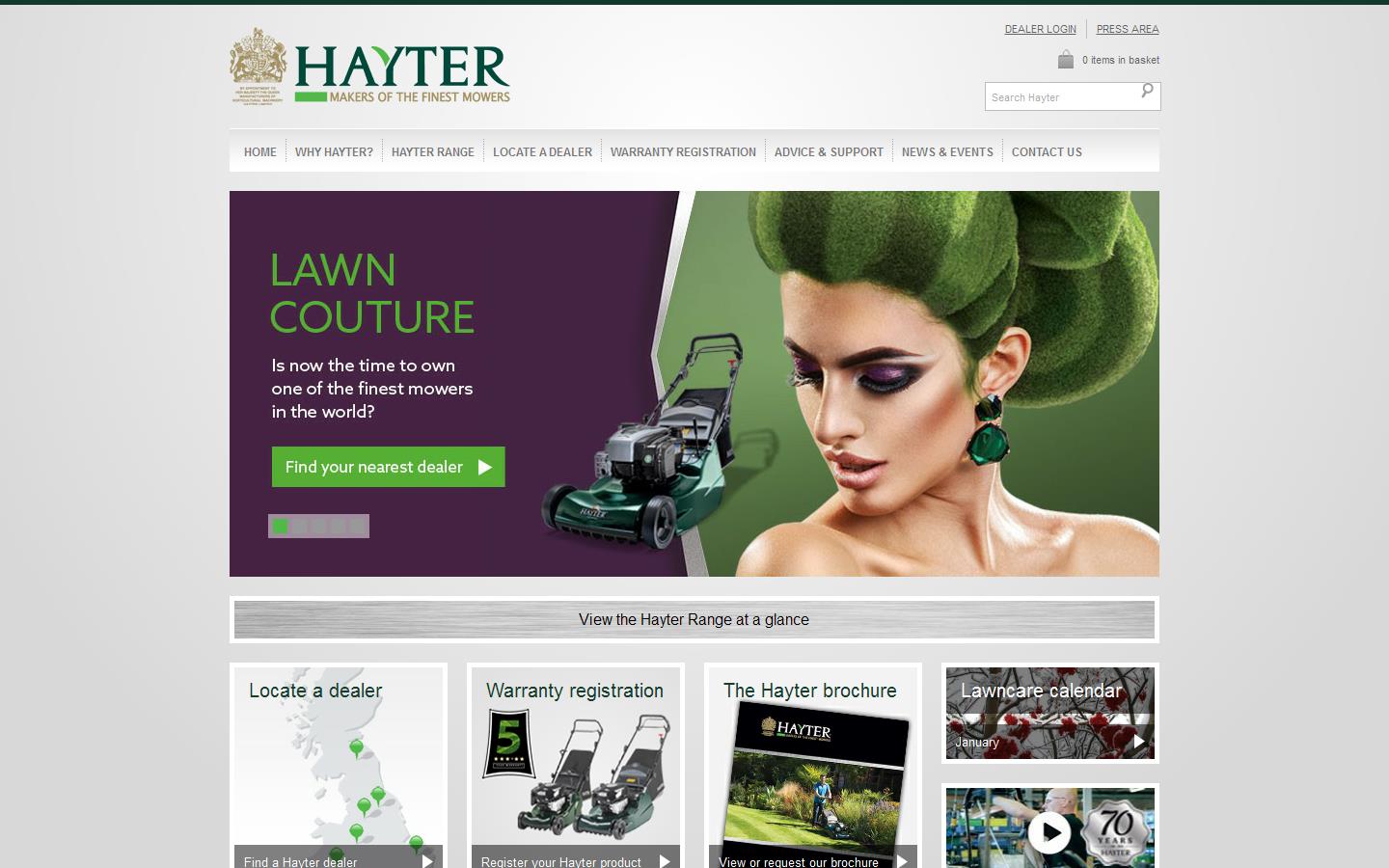 Hayter Website