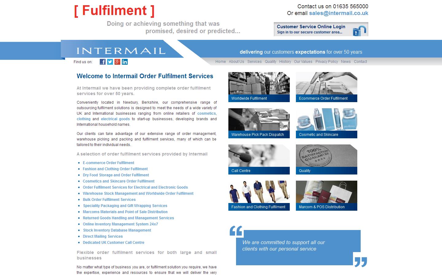 Intermail Website