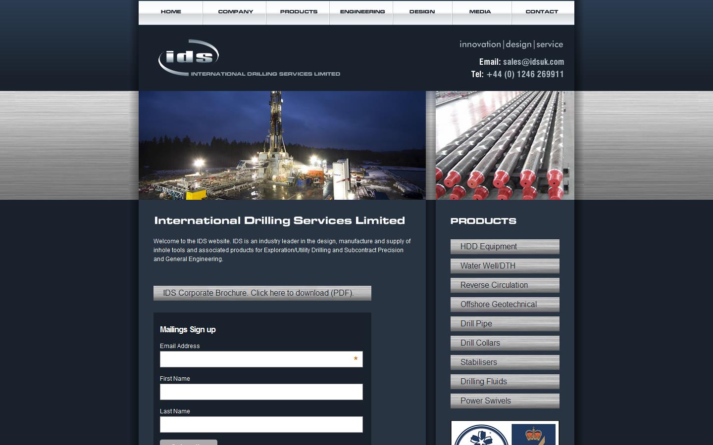 International Drilling Services Ltd Website