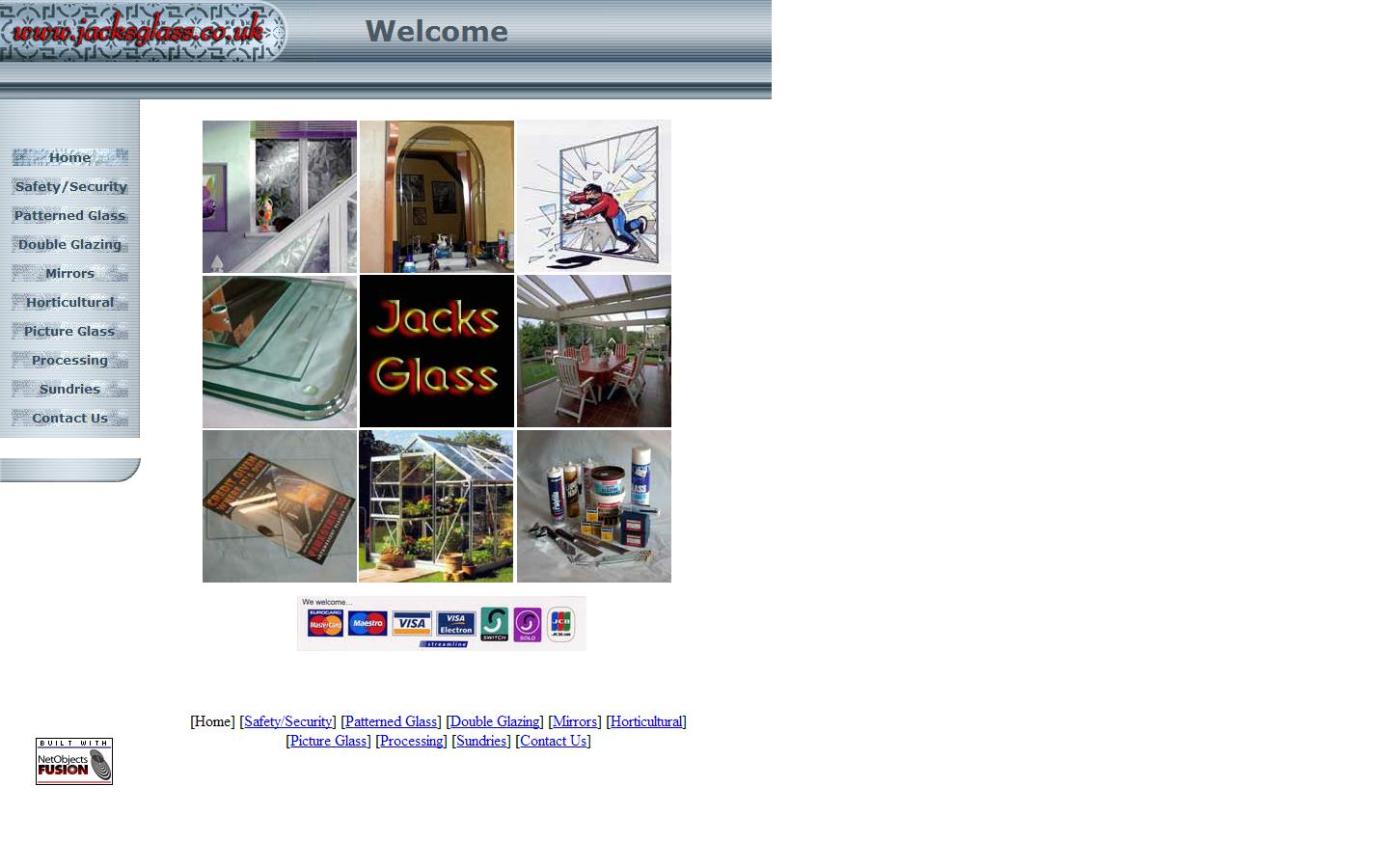 Jacks Glass Website