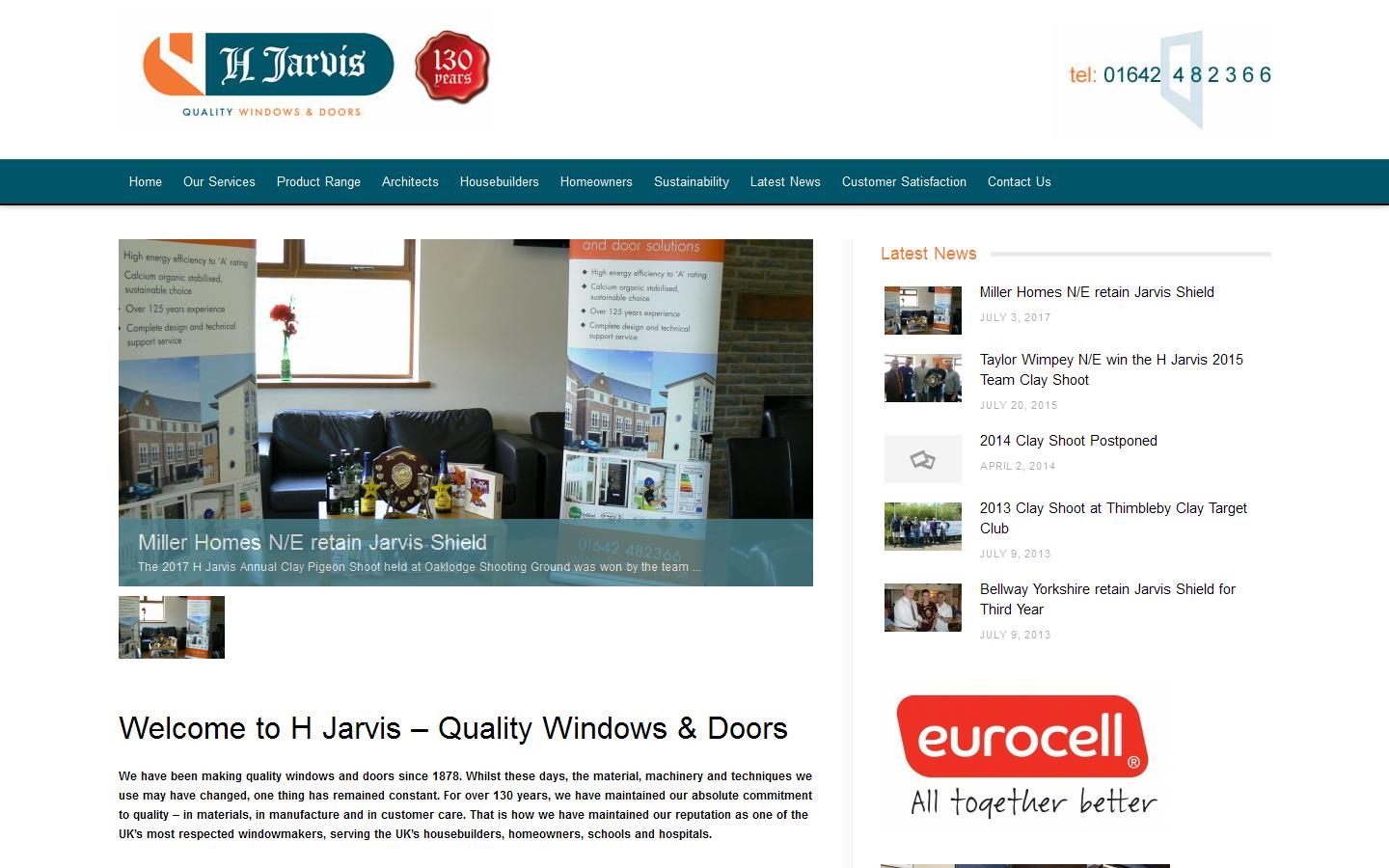 H Jarvis Website