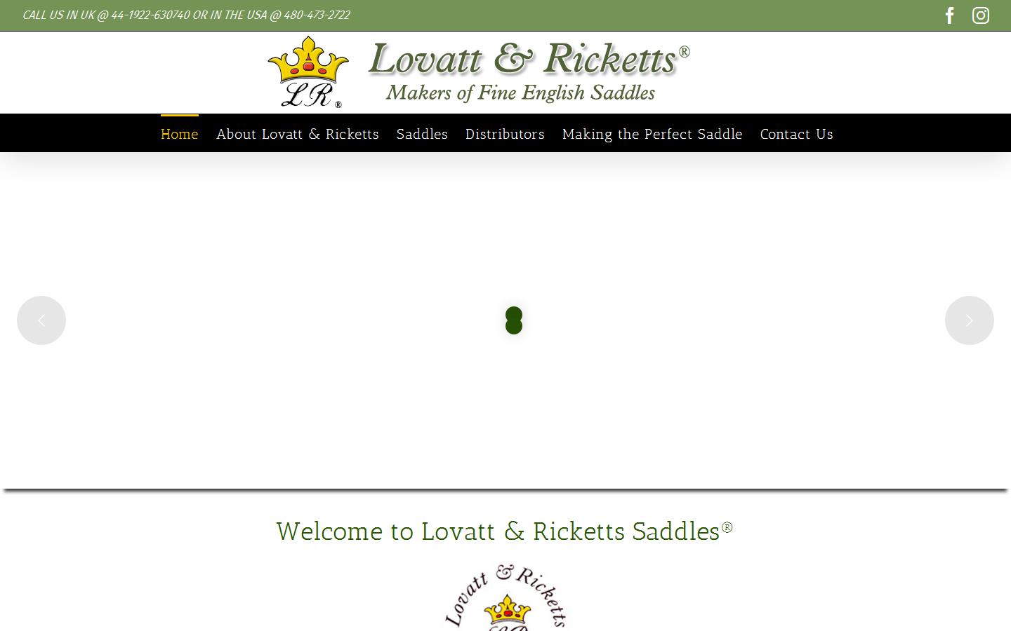 L & R Saddles Website