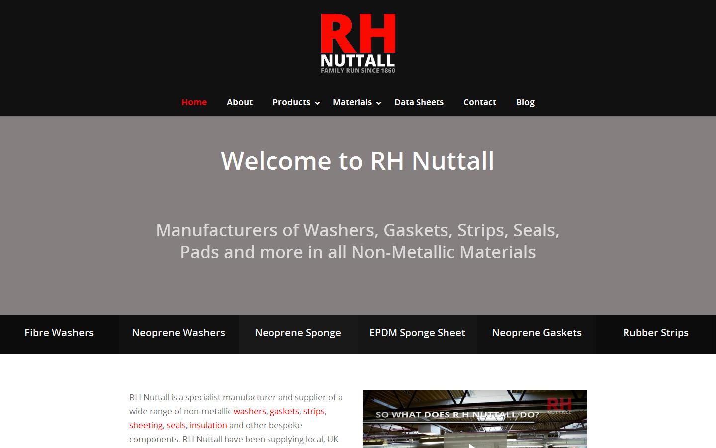 R H Nuttall Website