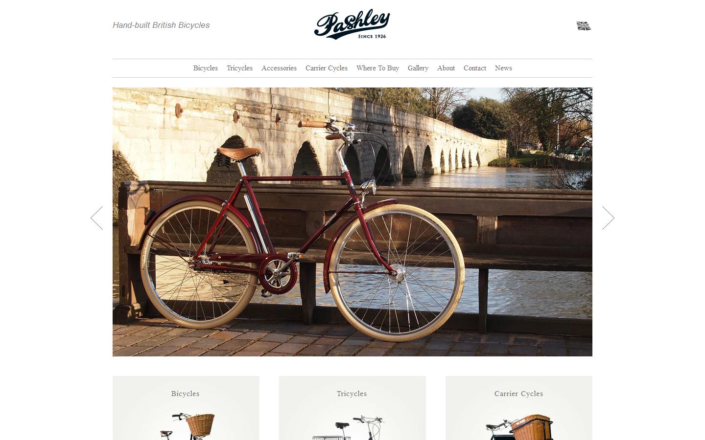 Pashley Cycles Website