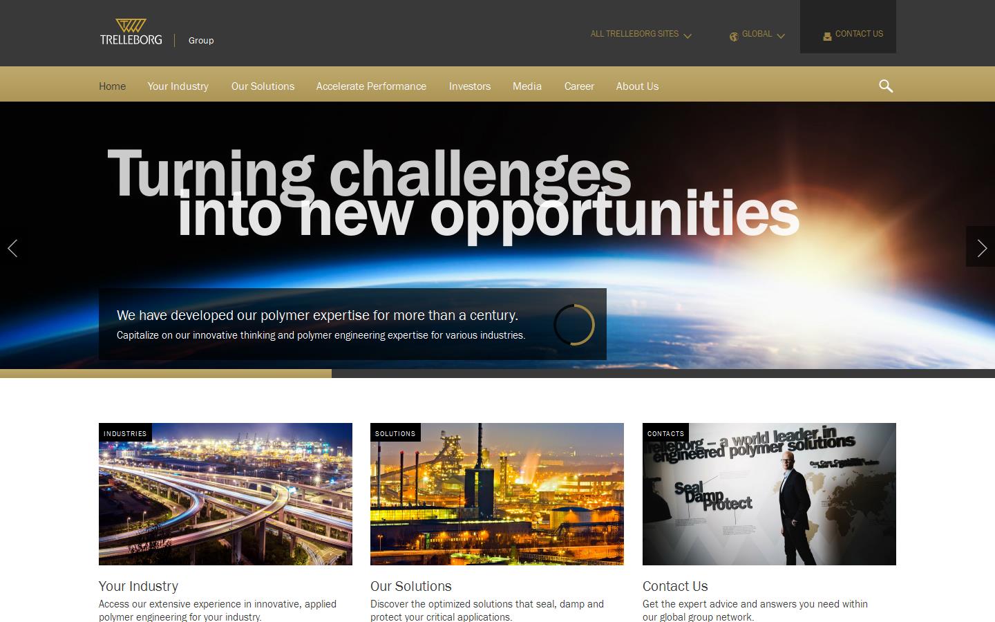 Trelleborg Applied Technologies Website