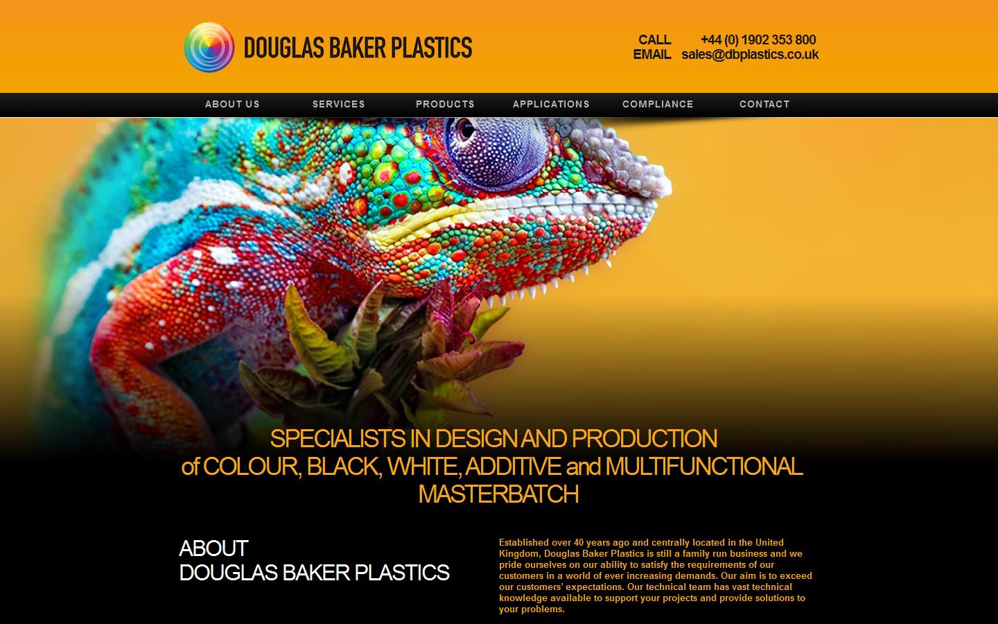 Douglas Baker Plastics Ltd Website