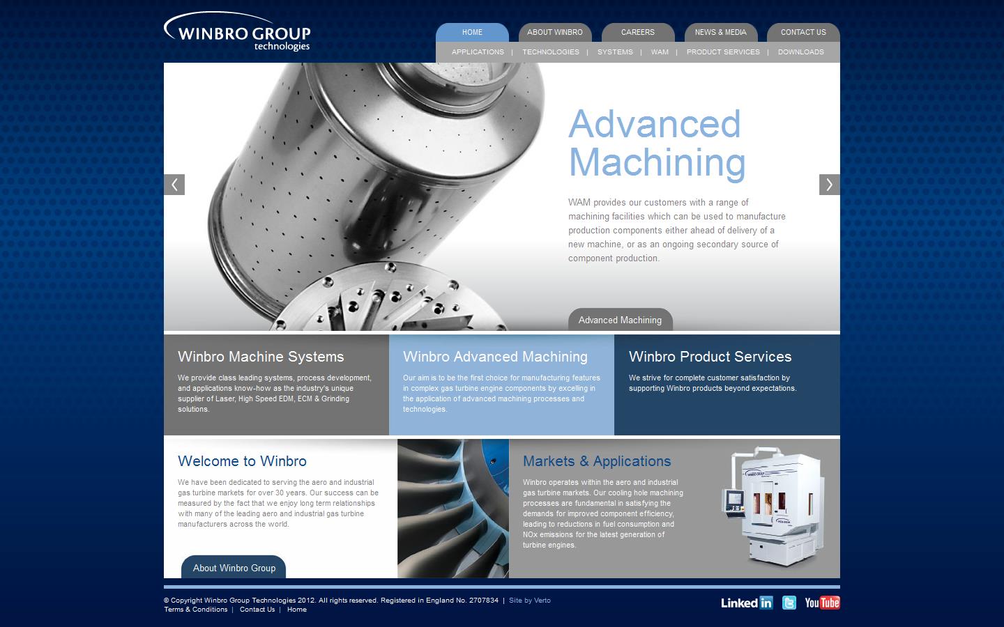 Winbro Group Technologies Website