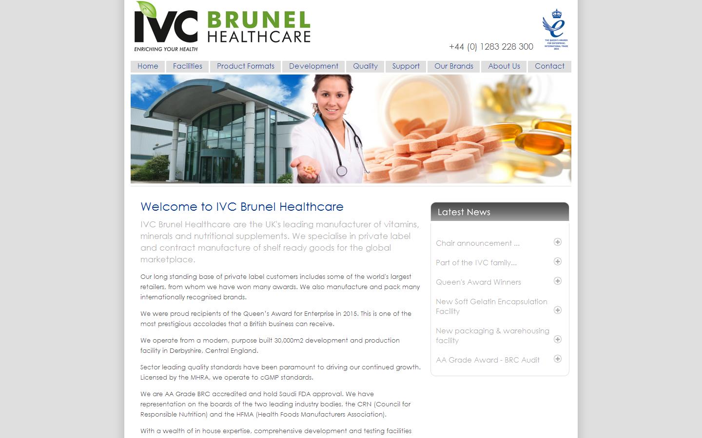 I V C Brunel Website