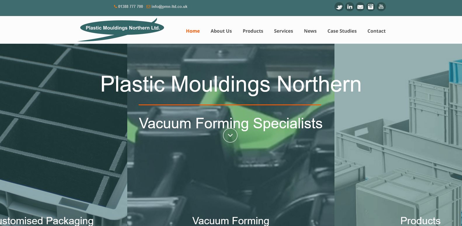 Plastic Mouldings Northern Ltd Website