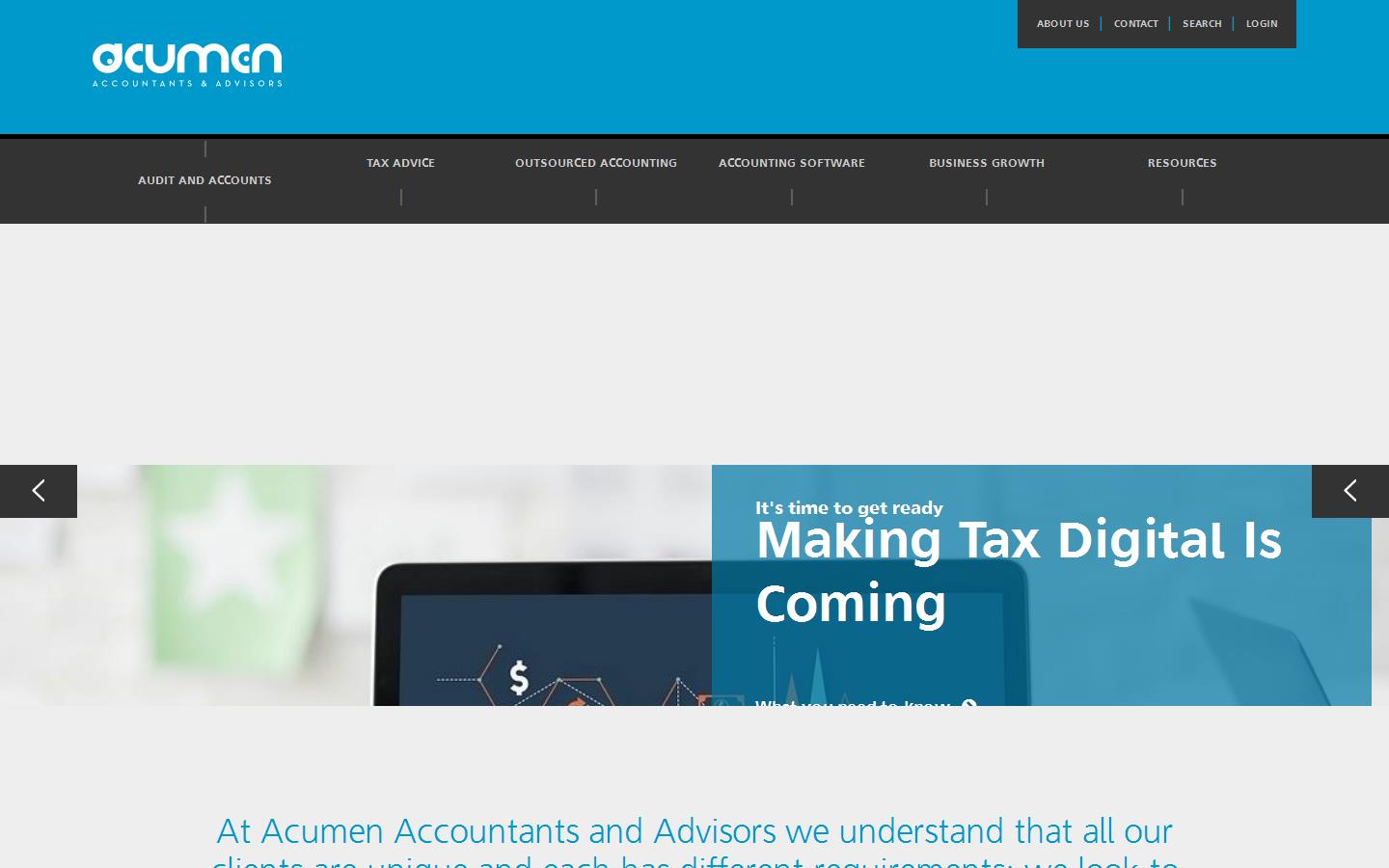 Acumen Website