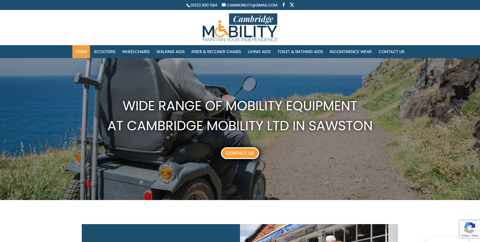 Cambridge Mobility Ltd Website