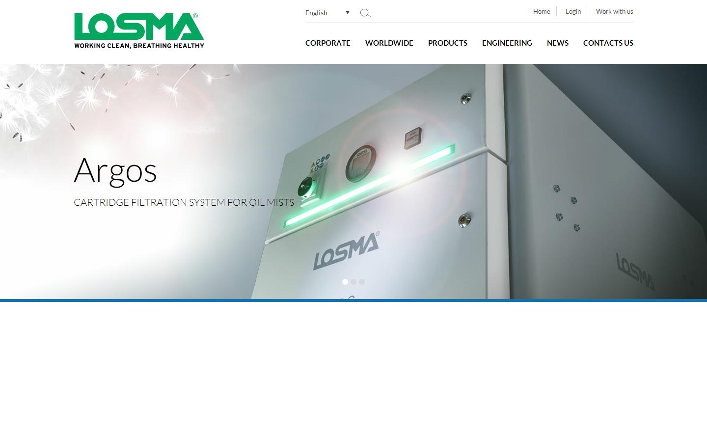 Losma UK Ltd Website