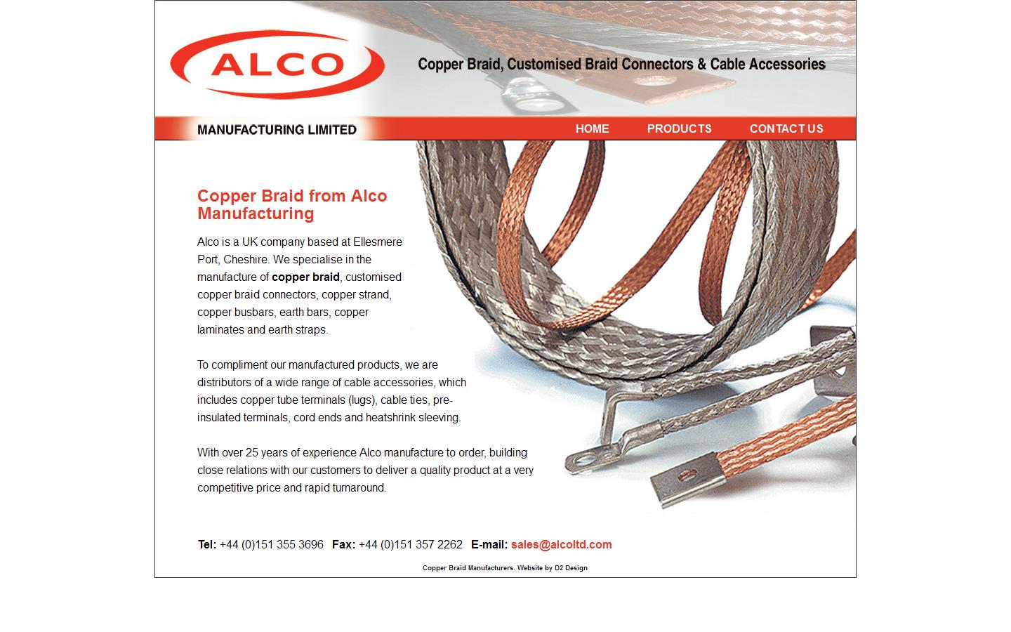 Alco Manufacturing Ltd Website