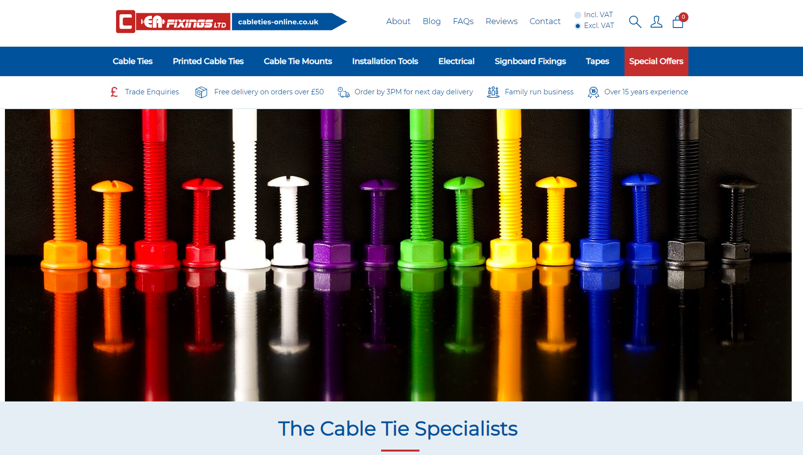 Cable Ties - Online Website