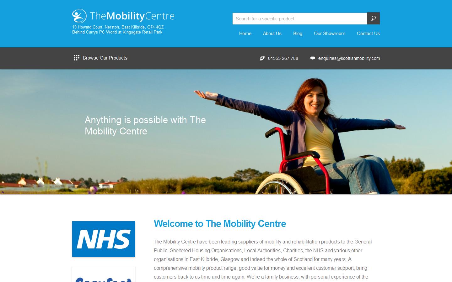 Mobility Centre Website