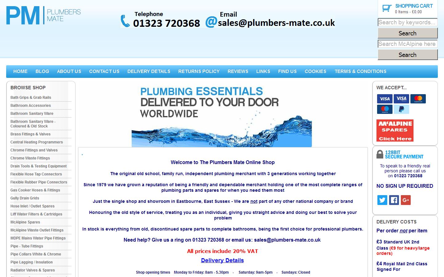 Plumbers Mate Website