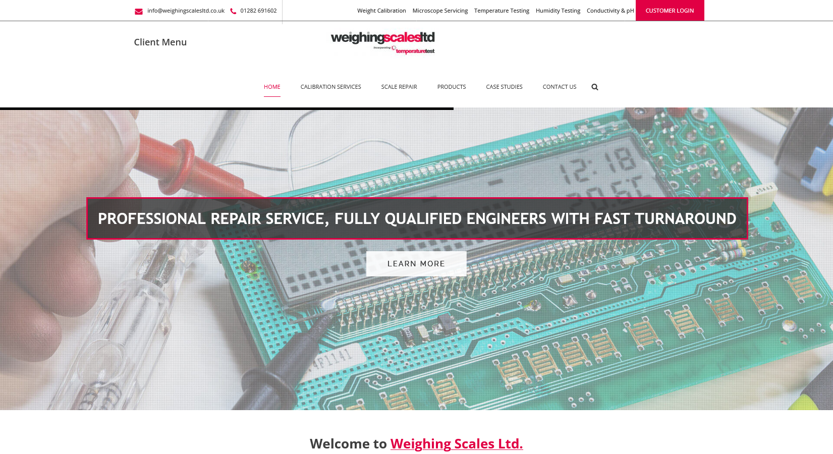 Weighing Scales Ltd Website