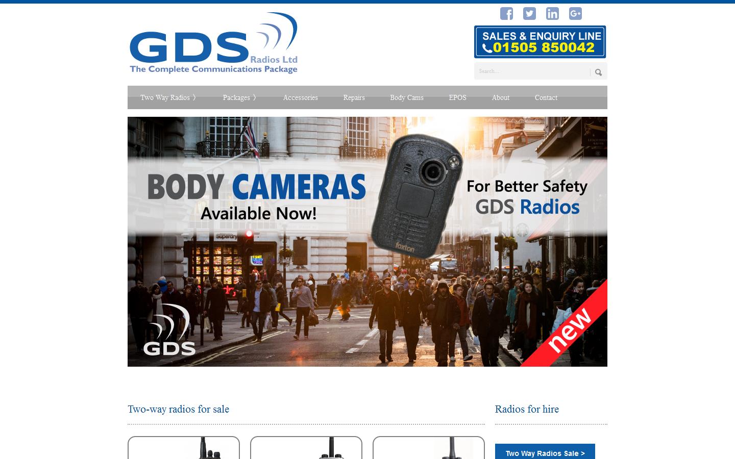 G D S Radios Ltd Website