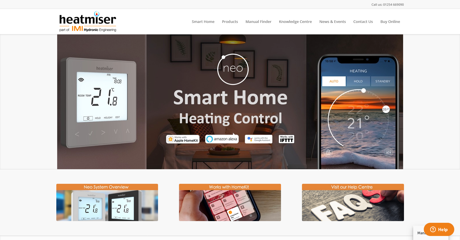 Heatmiser Website