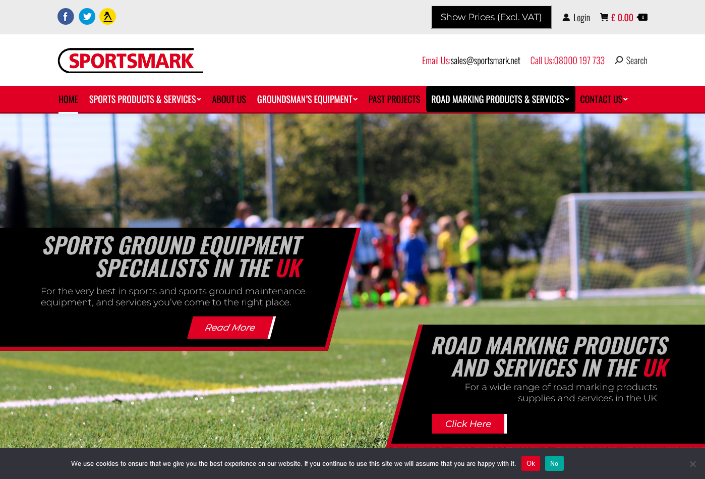 Sportsmark Ltd Website