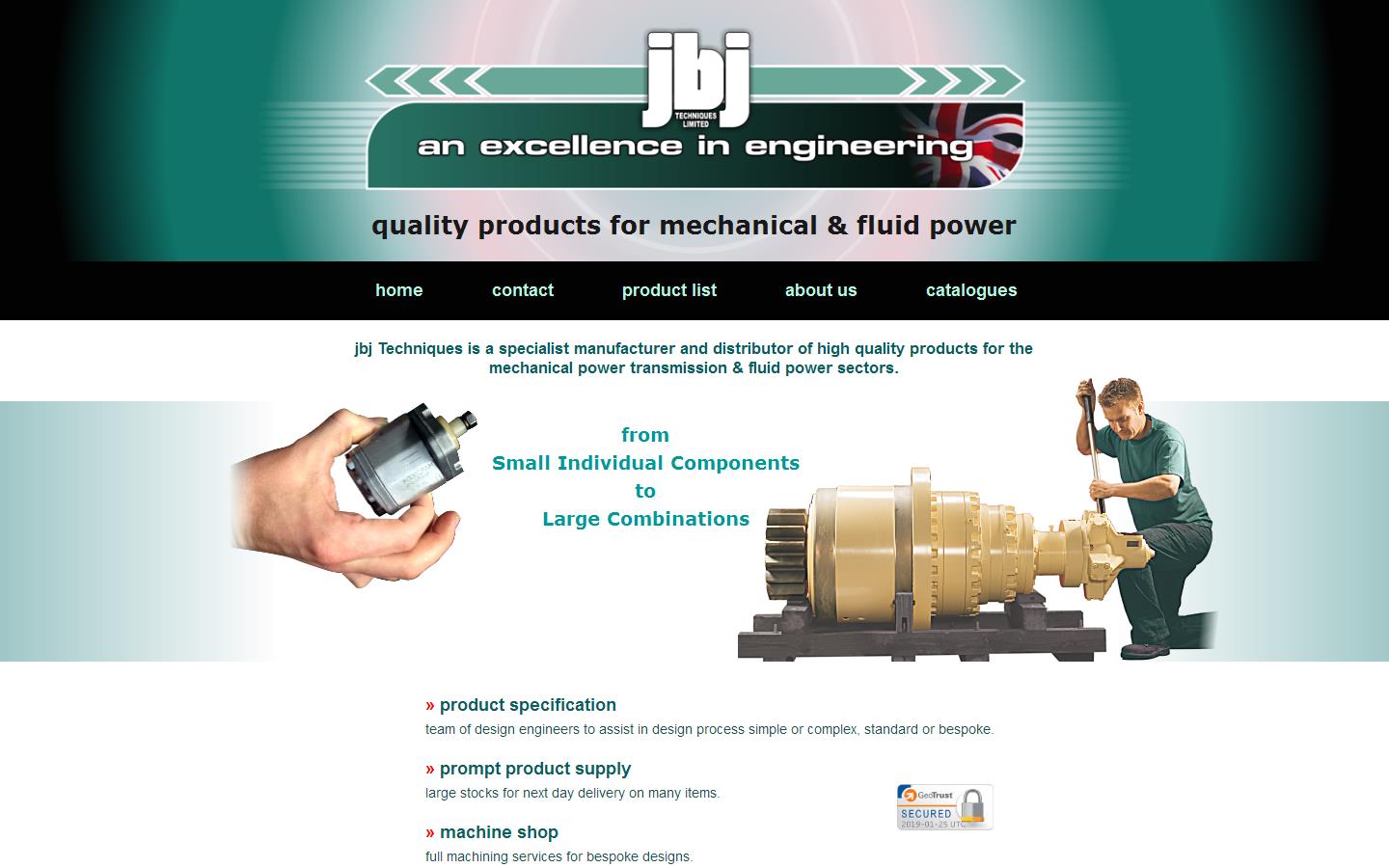 J B J Techniques Website