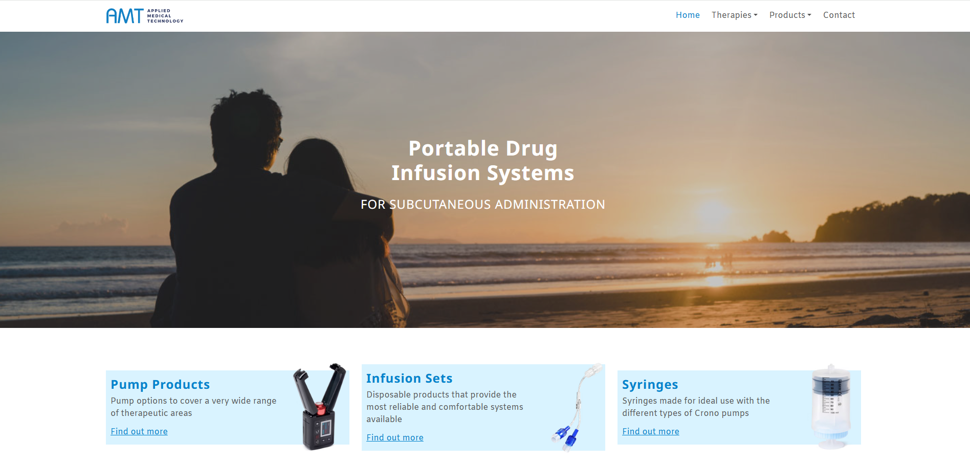 Applied Medical Technology Ltd Website