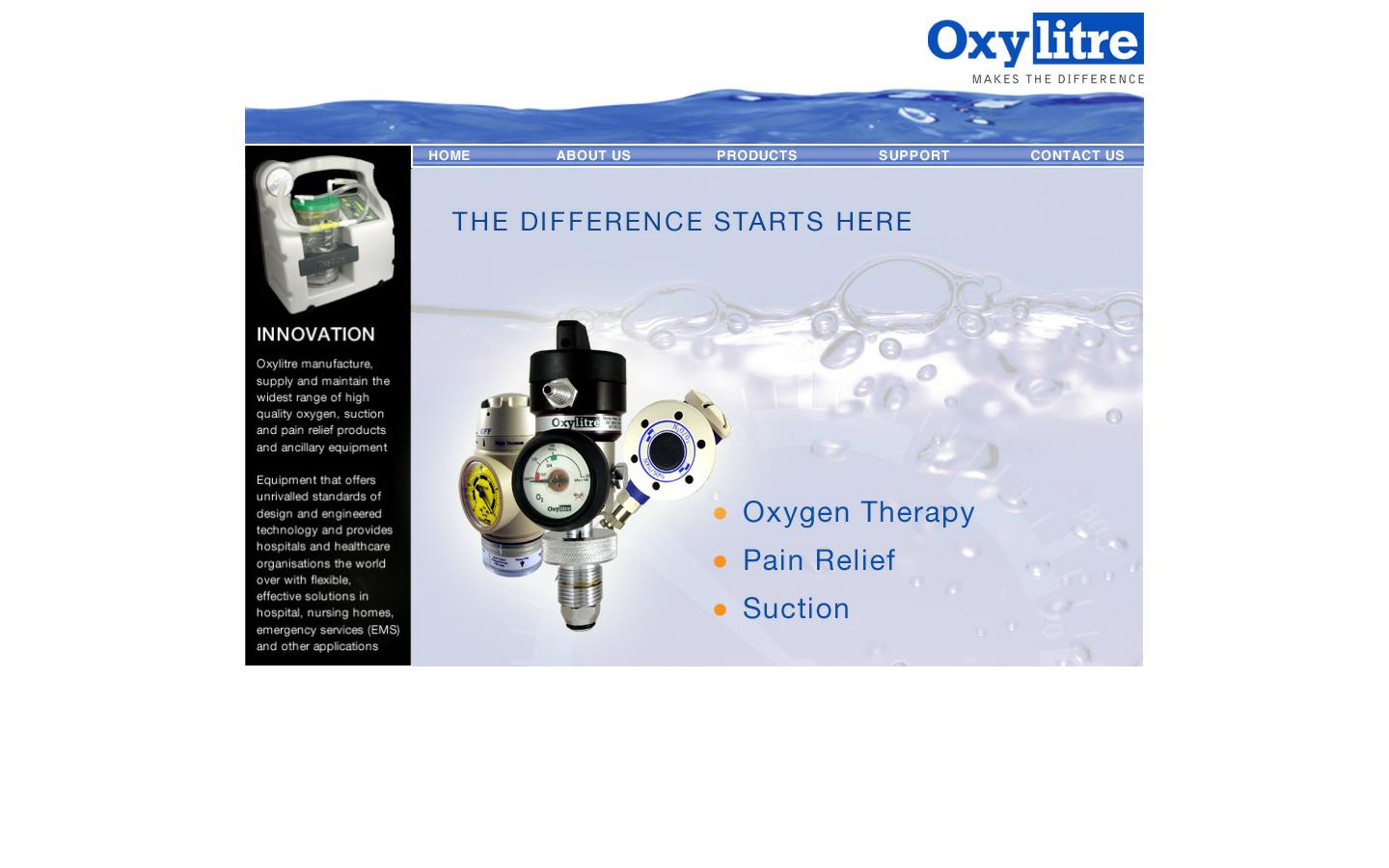 Oxylitre Website