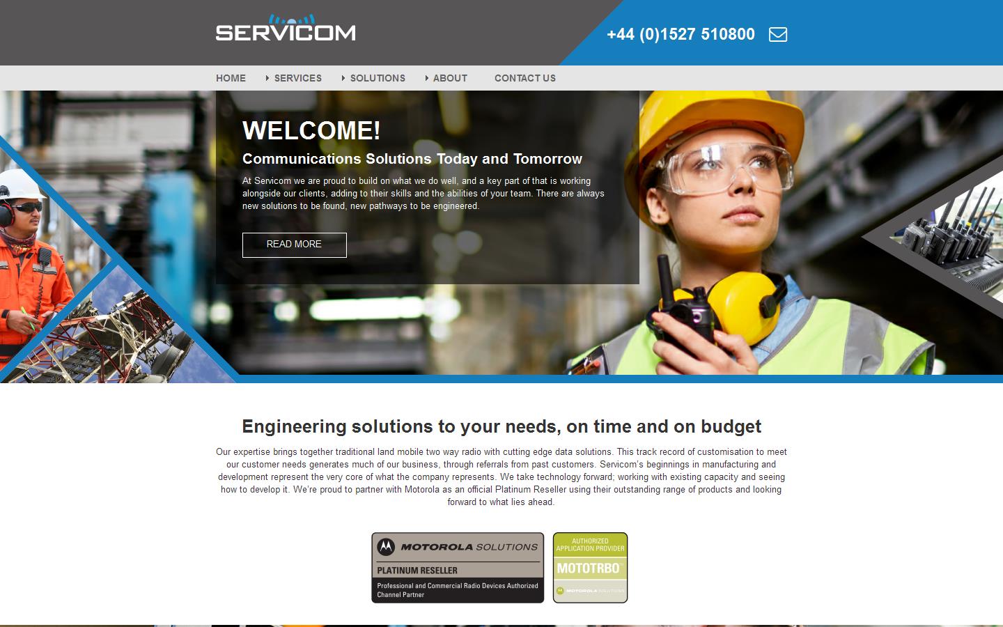 Servicom Website