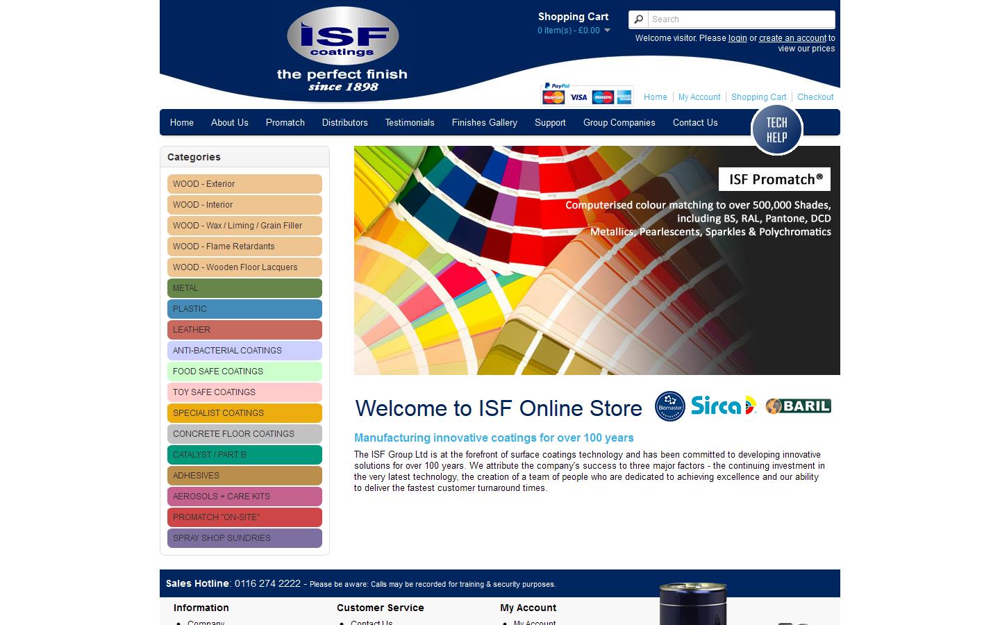 I S F Group Ltd Website