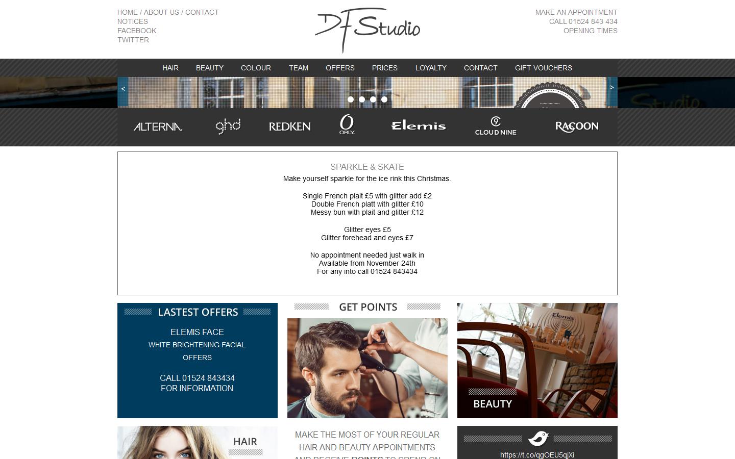 D F Studio Website