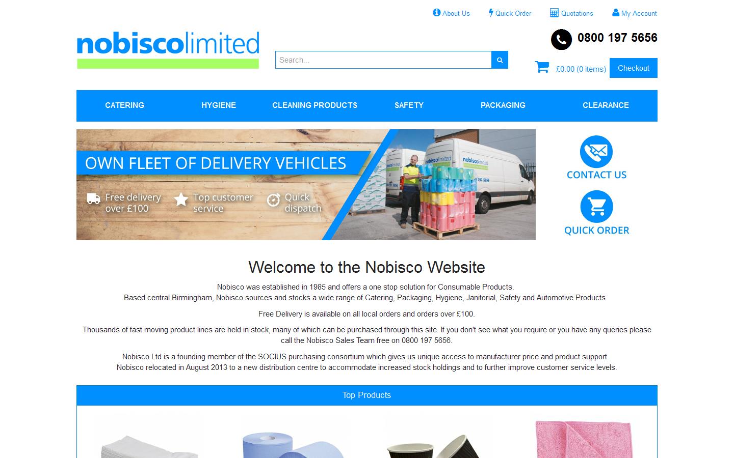 Nobisco Ltd Website