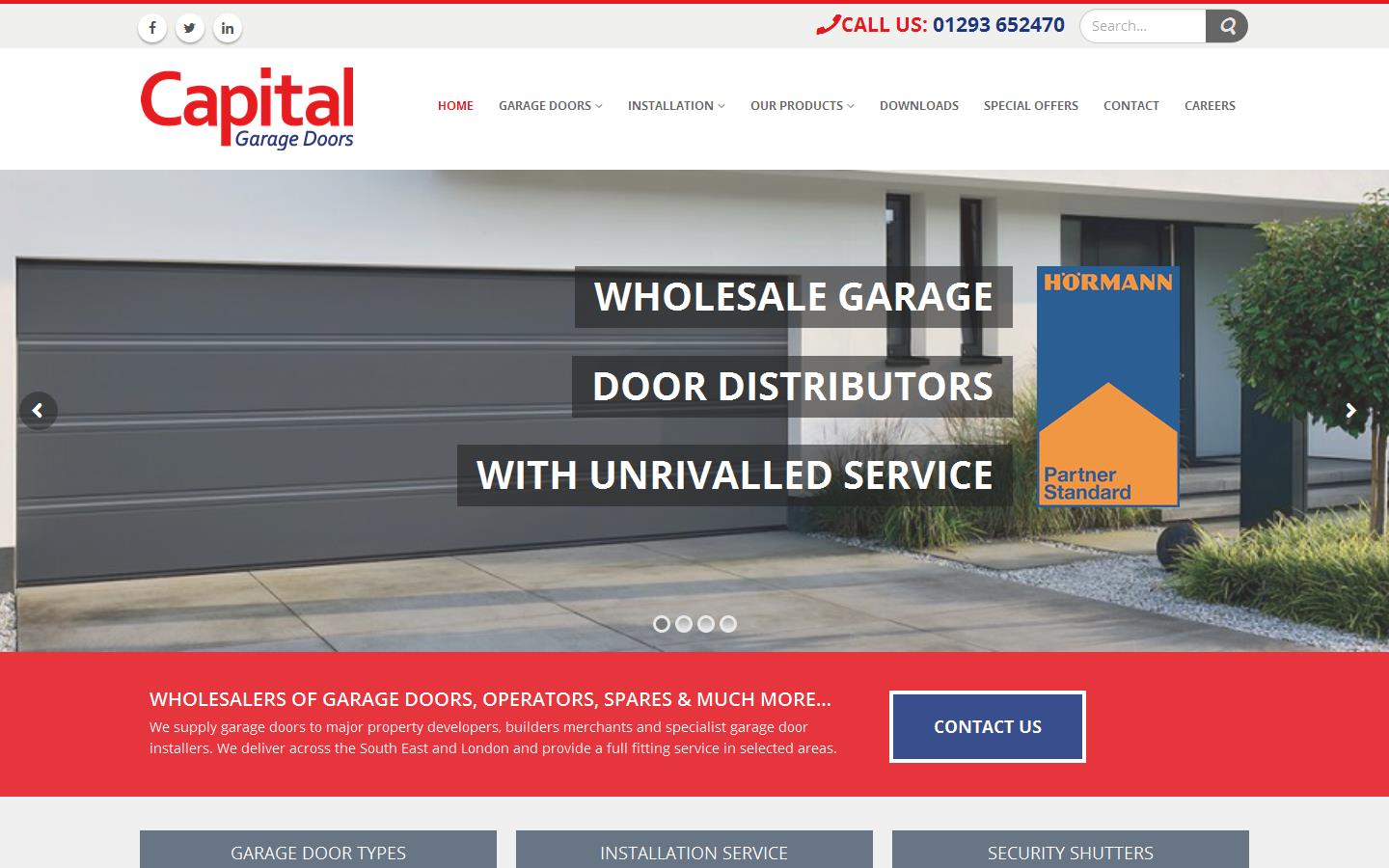 Access Garage Doors Ltd Website