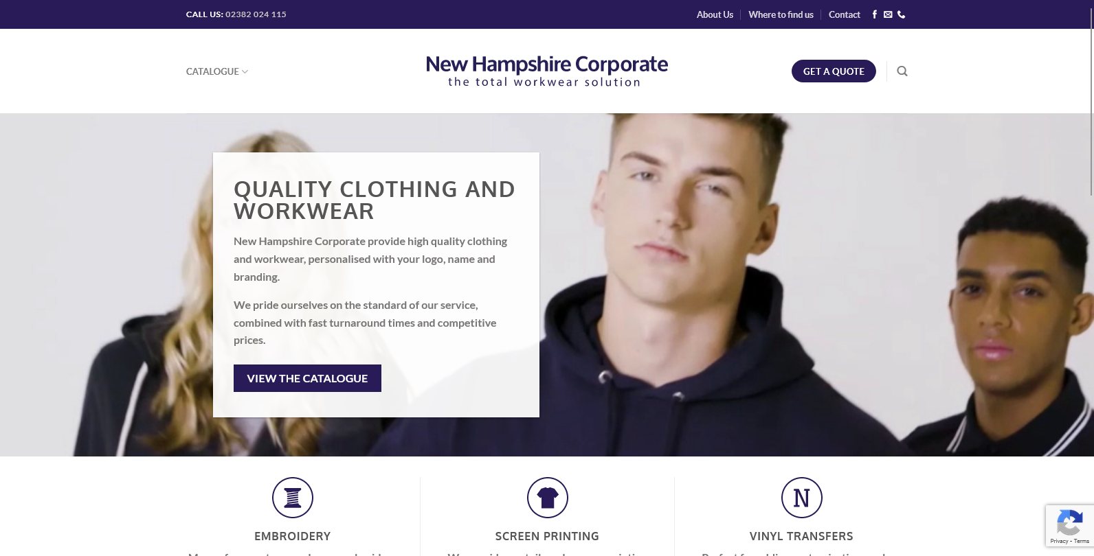 New Hampshire Corporate Ltd Website