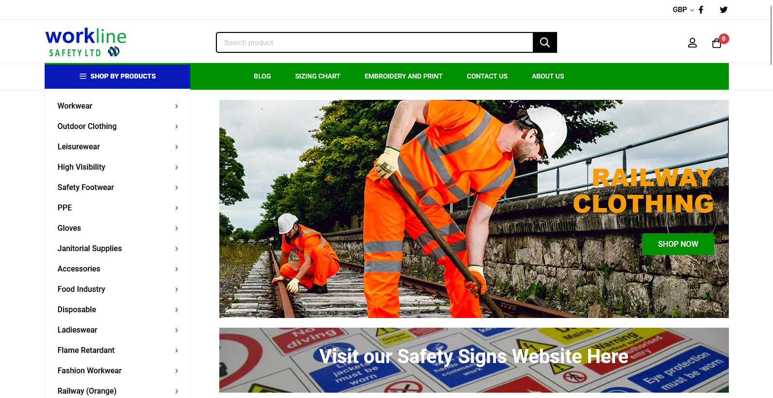 Workline Safety Ltd Website