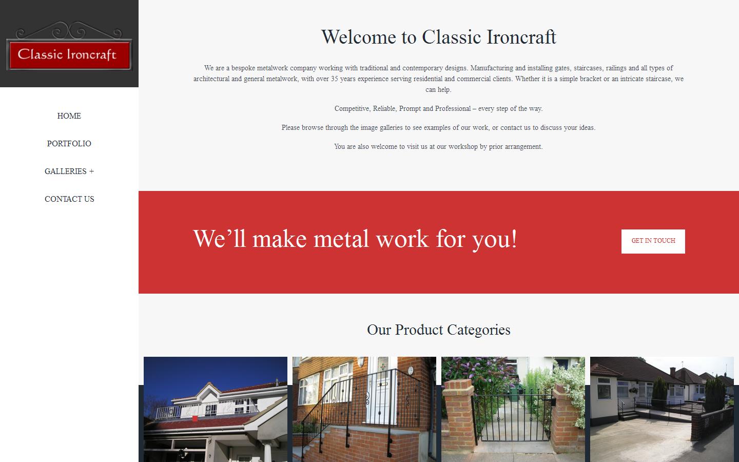 Classic Ironcraft Website