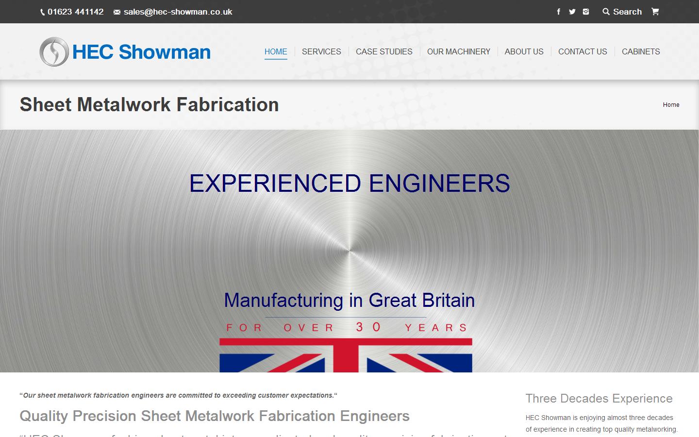 HEC Showman Website